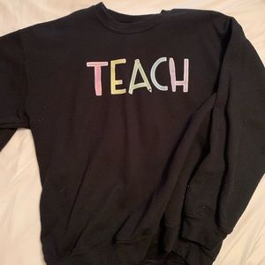 TEACH crewneck